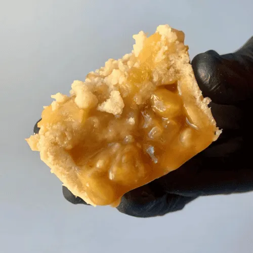 Un mookie crumble pommes - caramel.
